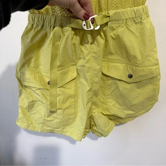 NEW Free People Movement Pacific Coast Hike Onesie Romper Green - Picture 5 of 6